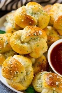 Order Garlic Knots food online from New York Pizza & Family Restaurant store, Tannersville on bringmethat.com