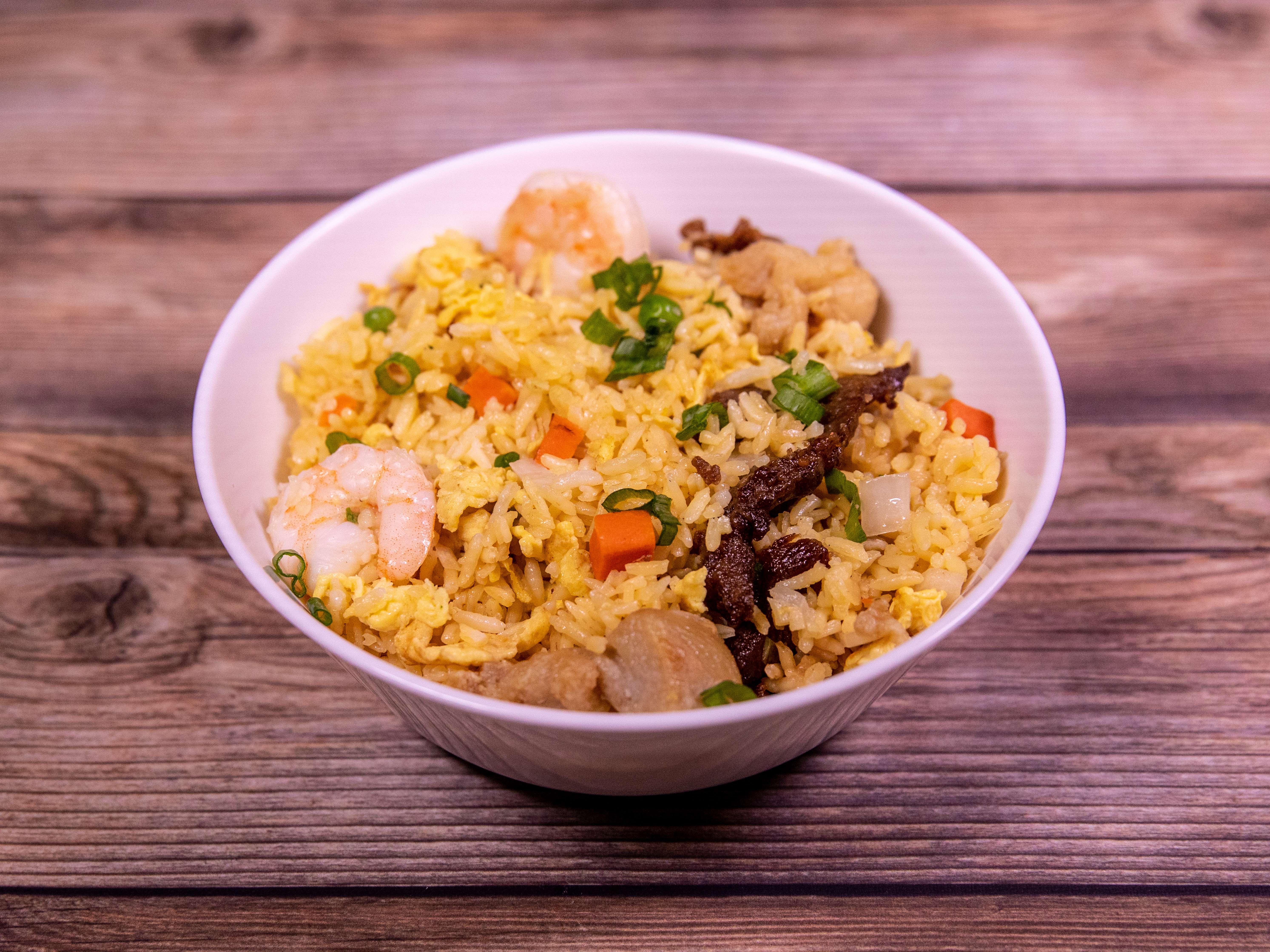 Order F5. Combination Fried Rice food online from Don Wang store, Arlington on bringmethat.com