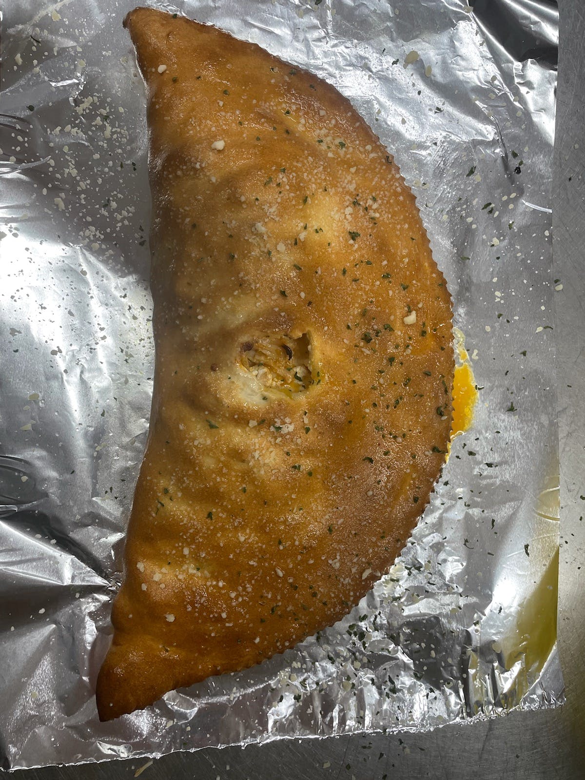 Order Cheese Calzone - Personal food online from Dinos Pizza & Pasta store, Bridgeport on bringmethat.com