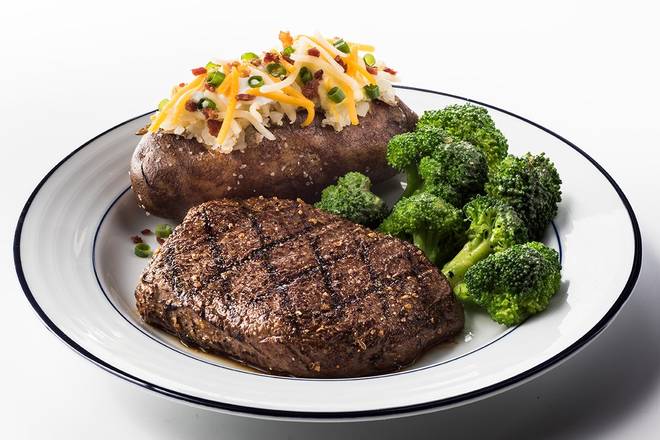 Order 9 oz. Sirloin food online from Cotton Patch Cafe store, Grapevine on bringmethat.com