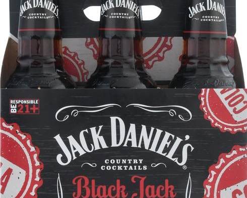 Order Jack Daniel's BlackJack Cola Country Cocktails - 6pk/10 fl oz Bottles food online from Windy City Liquor Market store, El Cajon on bringmethat.com