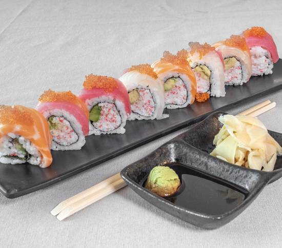 Order Salmon Lover Roll food online from Sushi Tomo store, Palo Alto on bringmethat.com
