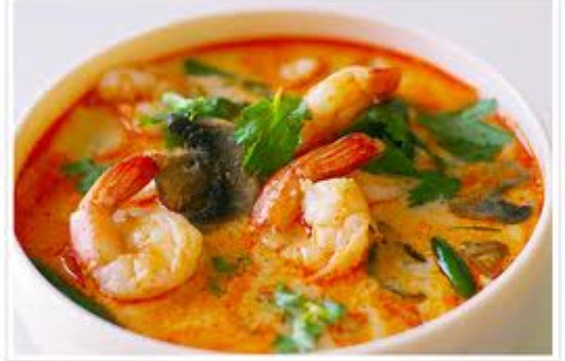 Order Tom Yum Koong (Small Size) food online from Pho Thai-Lao Kitchen store, Maywood on bringmethat.com
