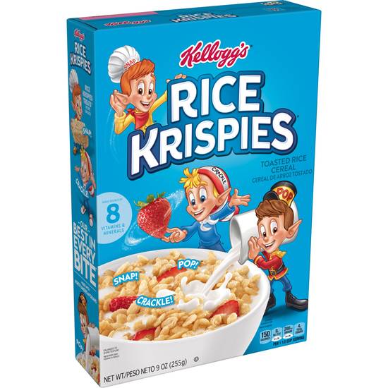 Order Rice Krispies Breakfast Cereal, 9 OZ food online from Cvs store, ARCADIA on bringmethat.com