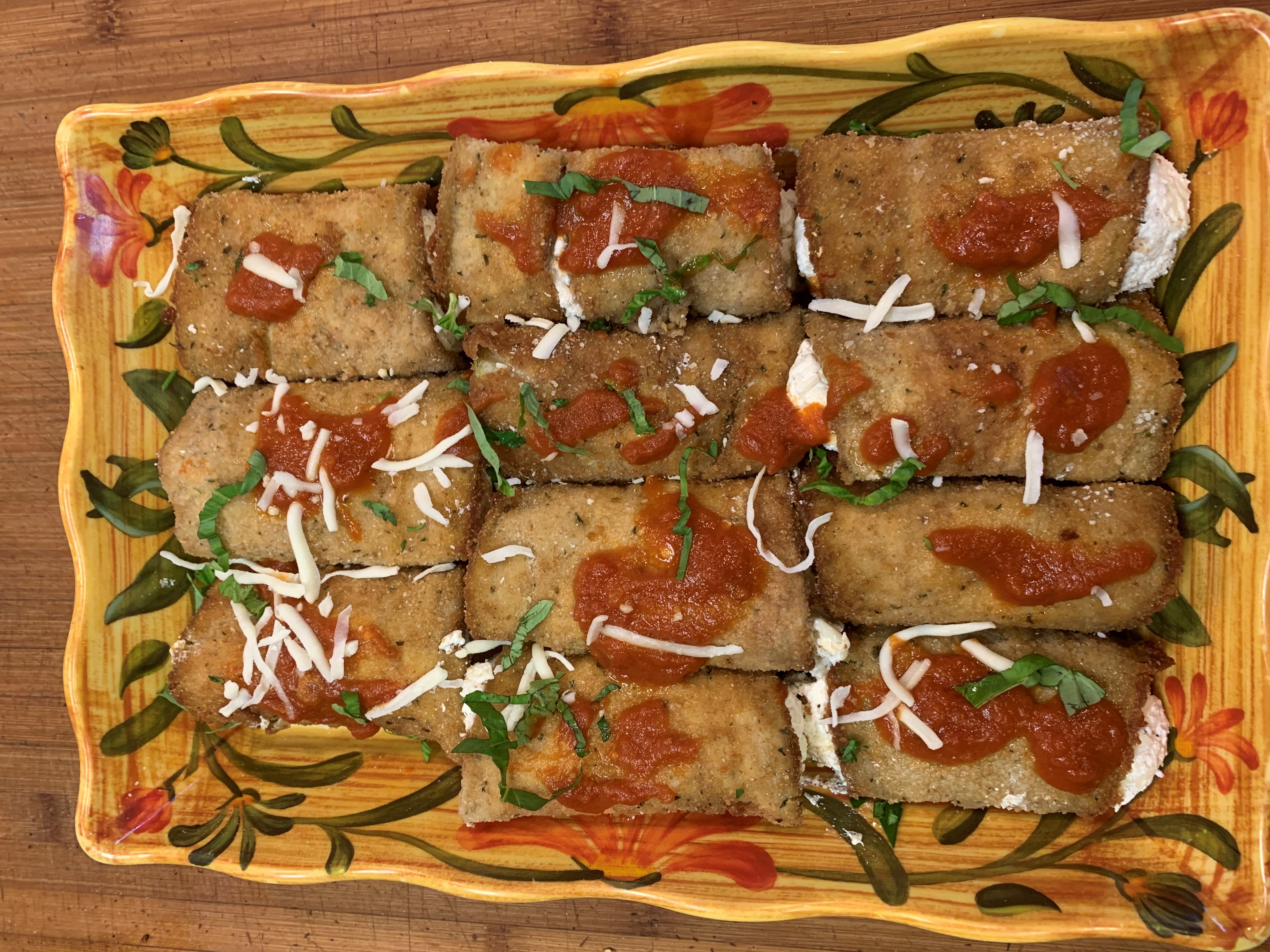 Order Eggplant Rollatini food online from Benvenuti Italian Specialties & Catering store, Garwood on bringmethat.com