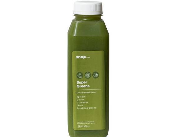 Order Super Greens Juice food online from Snap Kitchen store, Dallas on bringmethat.com