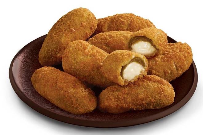 Order Jalapeno Poppers (5 pcs) food online from Amili's Pizzeria store, Plum on bringmethat.com