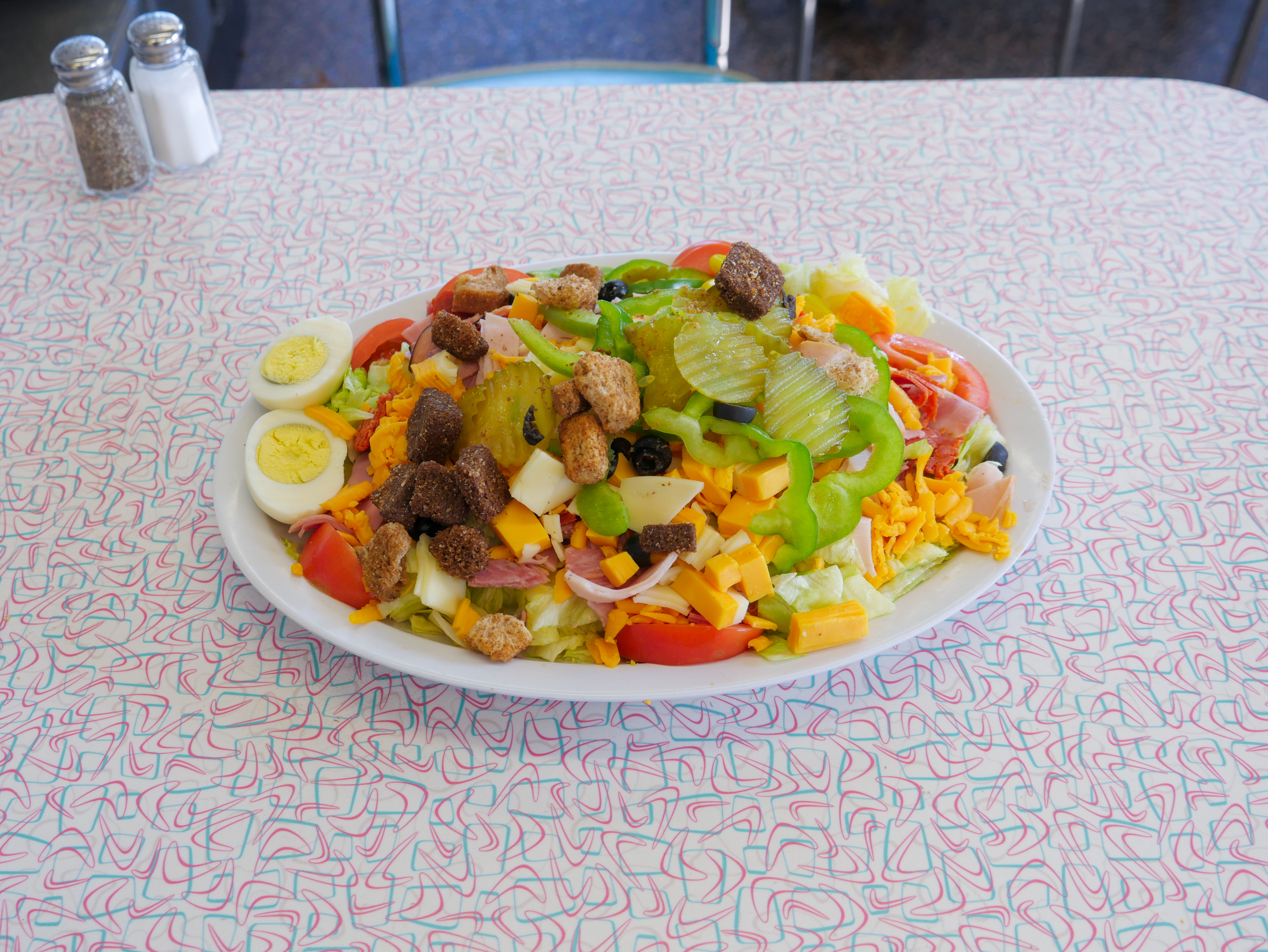 Order Big Chef's Salad food online from Beeps Fast Food store, Van Nuys on bringmethat.com