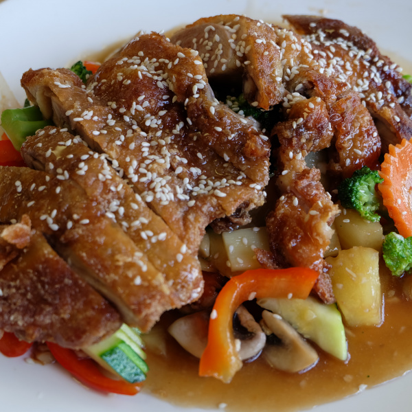 Order Crispy Duck food online from Pho & Spice store, Waltham on bringmethat.com