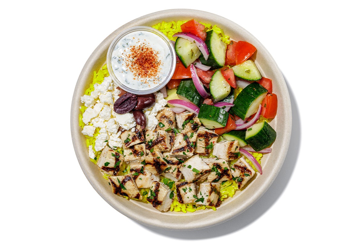 Order Mediterranean Chicken food online from Lazy Dog store, Cupertino on bringmethat.com