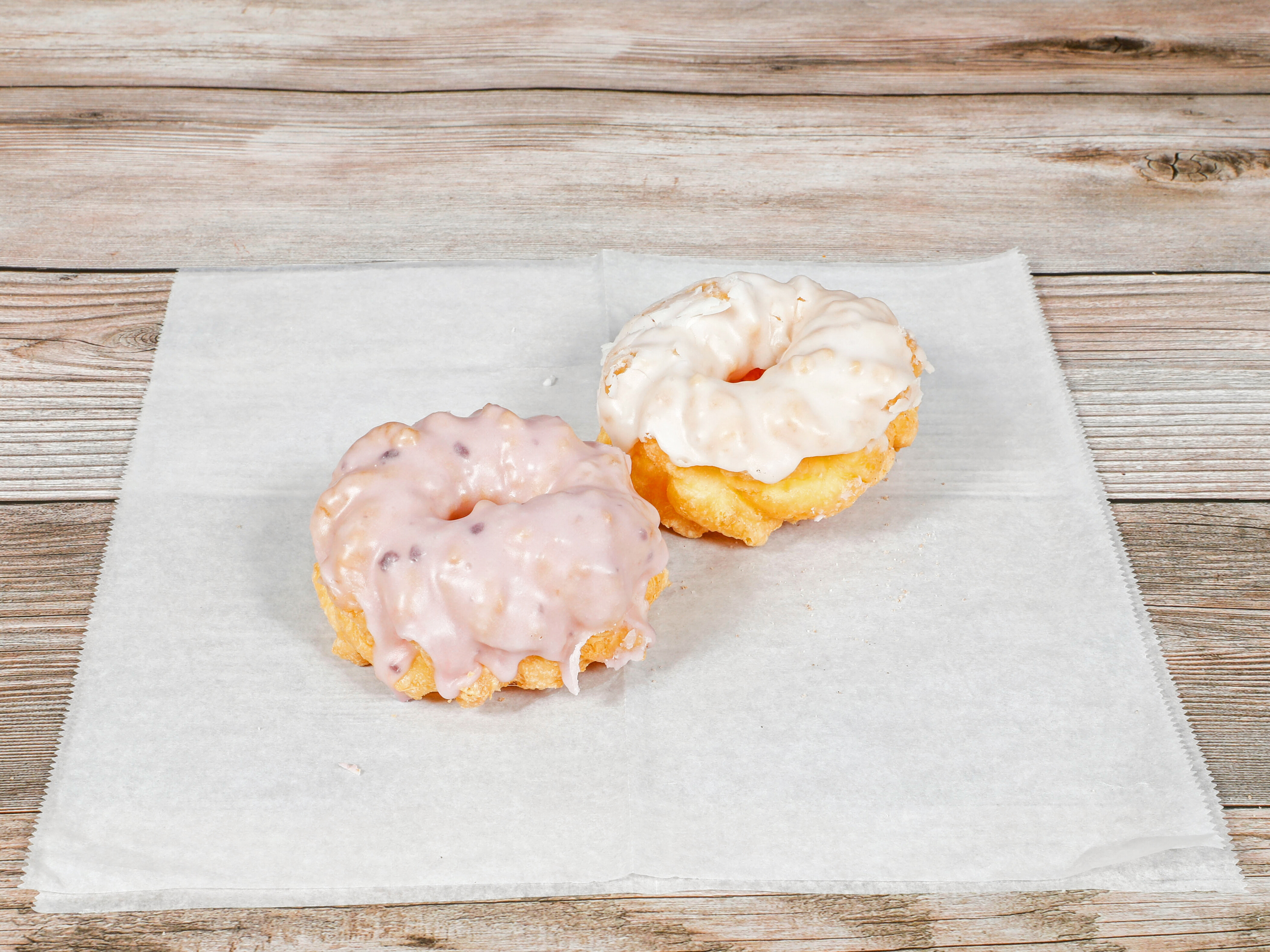 Order French Cruller food online from Donuts & Coffey store, Sacramento on bringmethat.com