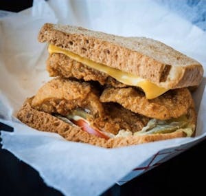 Order Fish Supreme Sandwich Only food online from Jen Fish Fry store, Fayetteville on bringmethat.com