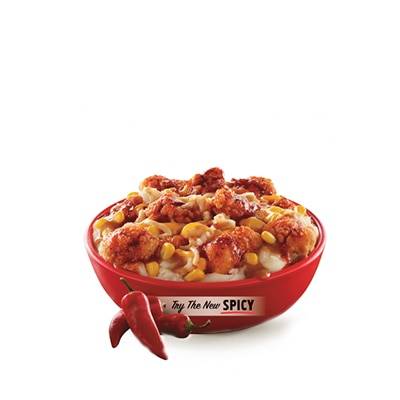 Order Spicy Famous Bowl food online from Kfc store, Jonesboro on bringmethat.com