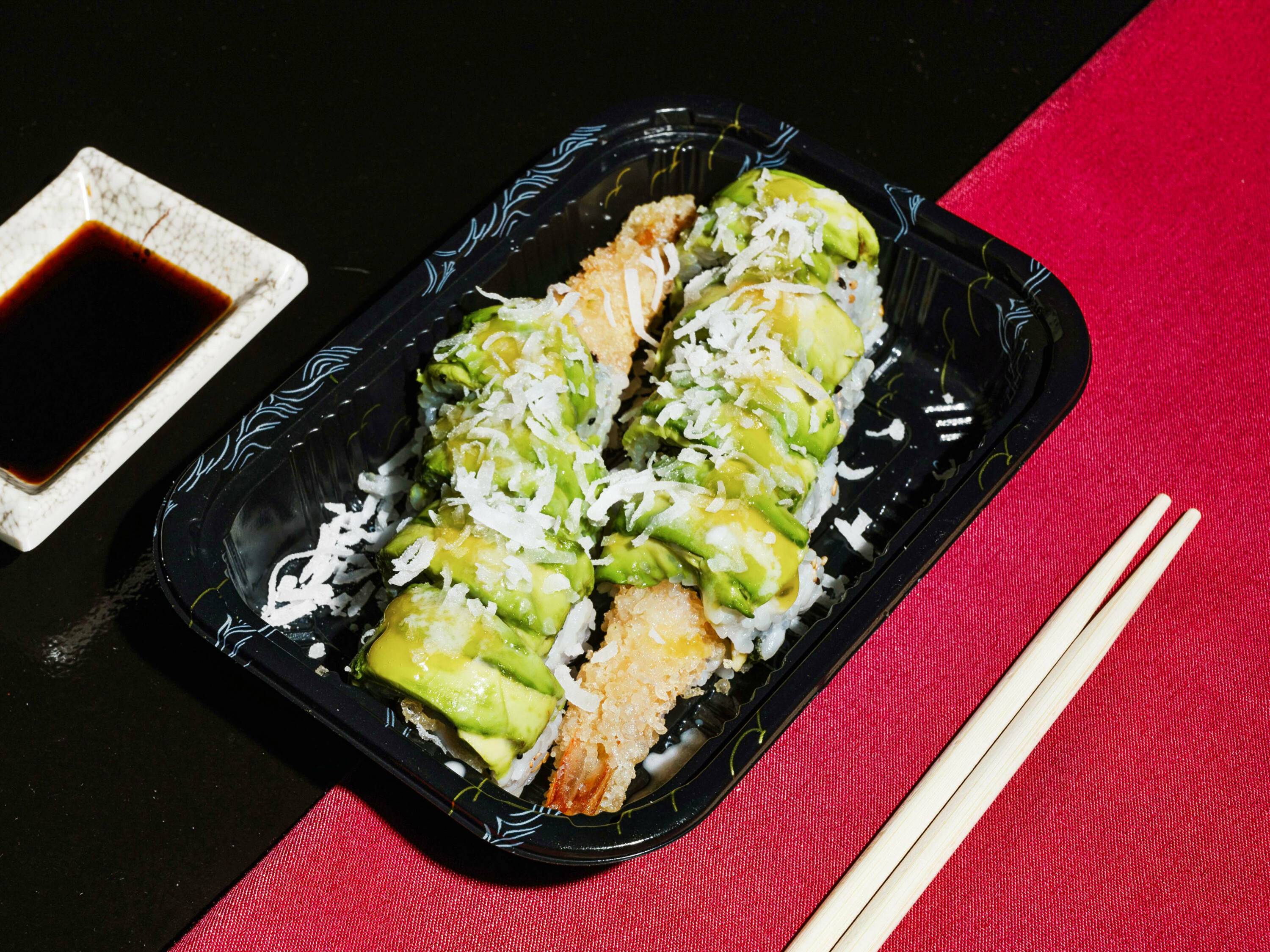 Order 1. Hawaii Roll food online from Yummy Steakhouse store, Worcester on bringmethat.com