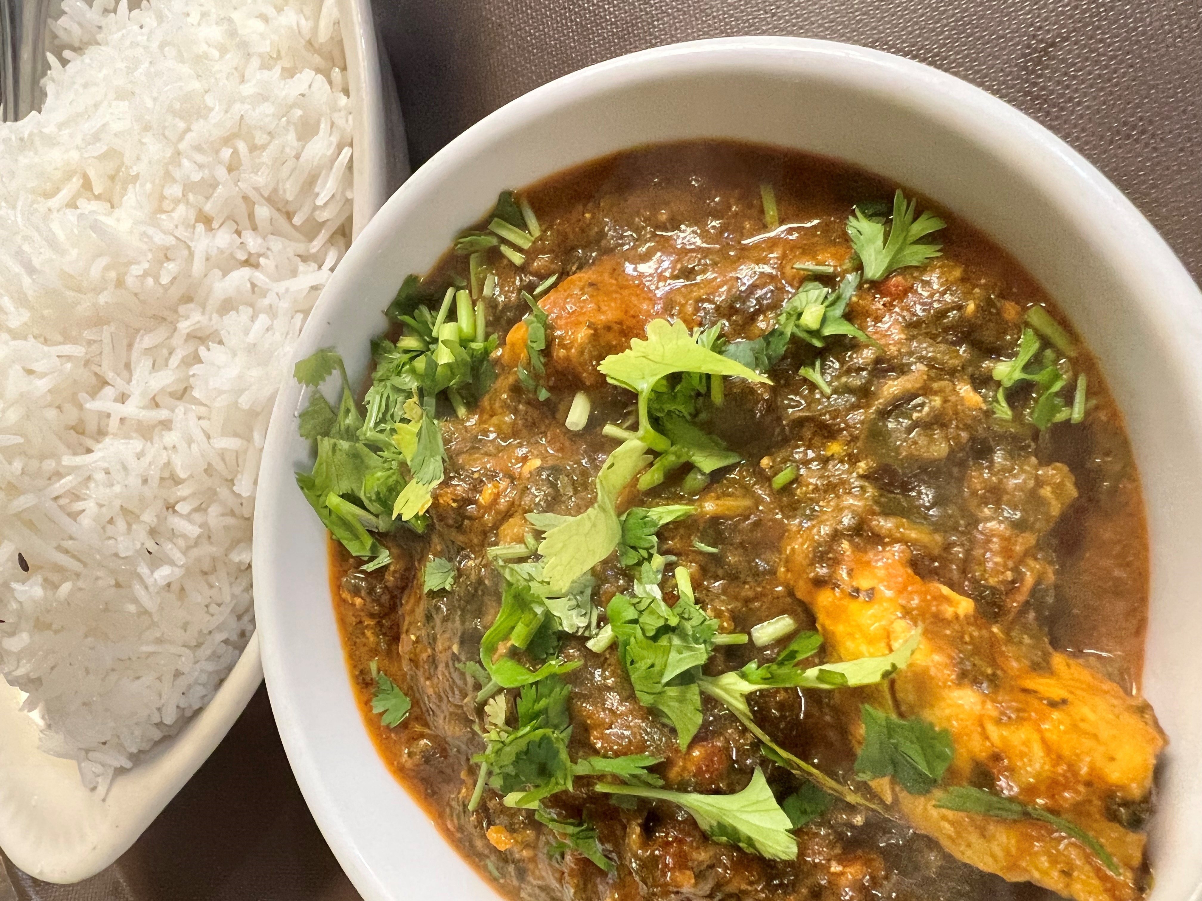 Order Lamb Saag food online from Best of India store, Nashville on bringmethat.com