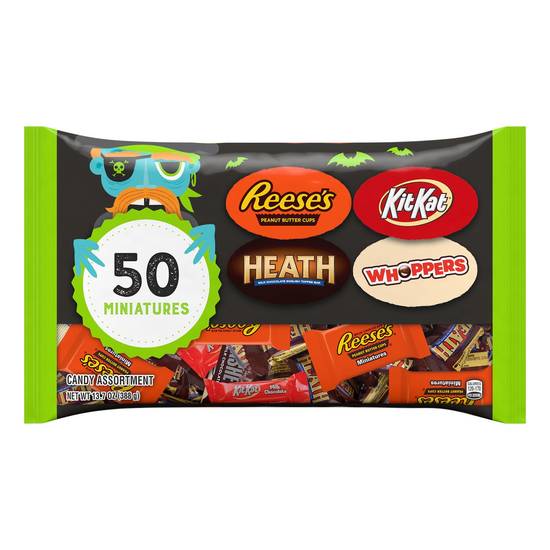 Order Hershey Miniatures Chocolate Assortment Candy, 50 CT food online from CVS store, GILFORD on bringmethat.com
