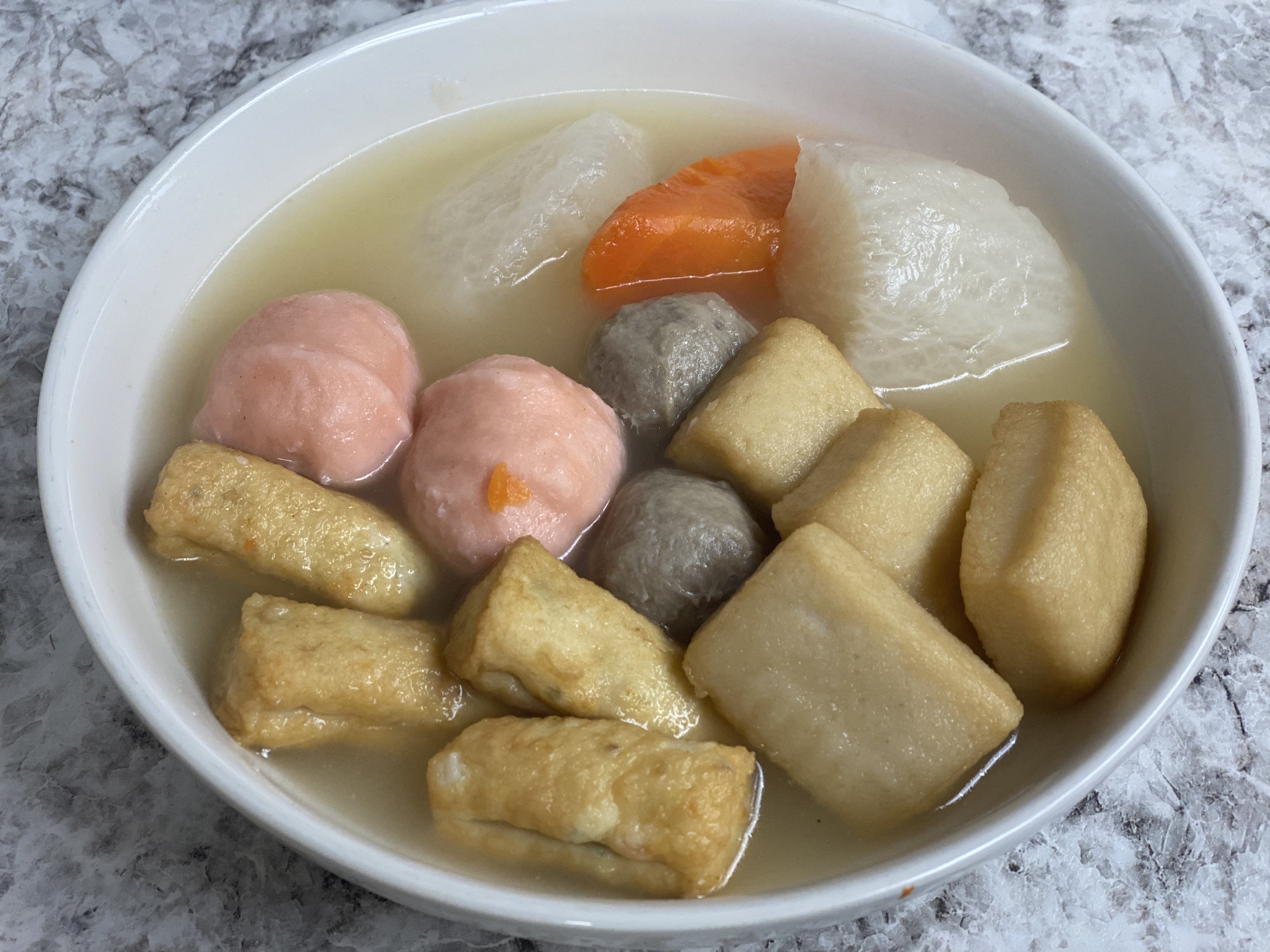 Order SN15. Japanese Oden 關東煮 (台灣黑輪) food online from Uncle Chen Primetime store, State College on bringmethat.com