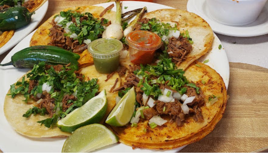 Order Soft Tacos - 3 Pieces food online from Mayas Restaurant store, Somerset on bringmethat.com