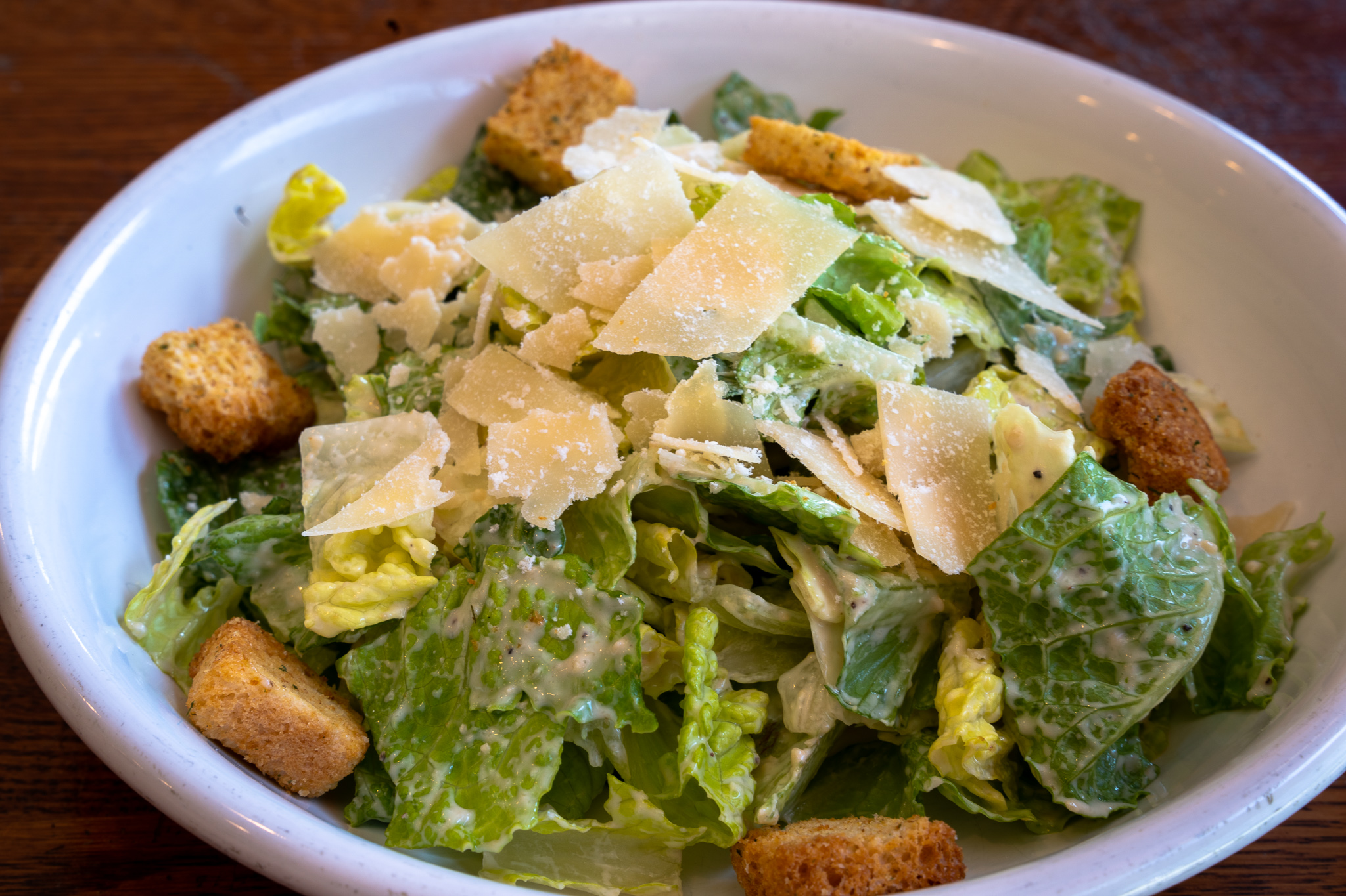 Order Caesar Salad food online from Angelico Pizzeria Glover Park store, Washington on bringmethat.com