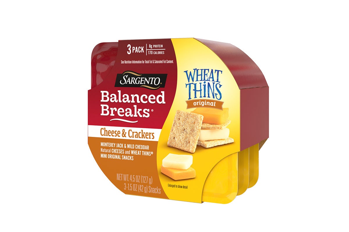 Order Wheat Thins and Sargento Snack Packs food online from Nekter Juice Bar store, Riverside on bringmethat.com