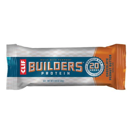 Order Clif Builders Chocolate Peanut Butter 20g Protein Bar, 2.4 OZ food online from Cvs store, FAIR OAKS on bringmethat.com