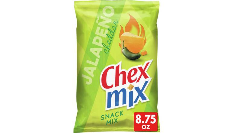 Order Chex Mix Jalapeno Cheddar Blend Savory Snack Mix food online from Aldan Sunoco store, Aldan on bringmethat.com
