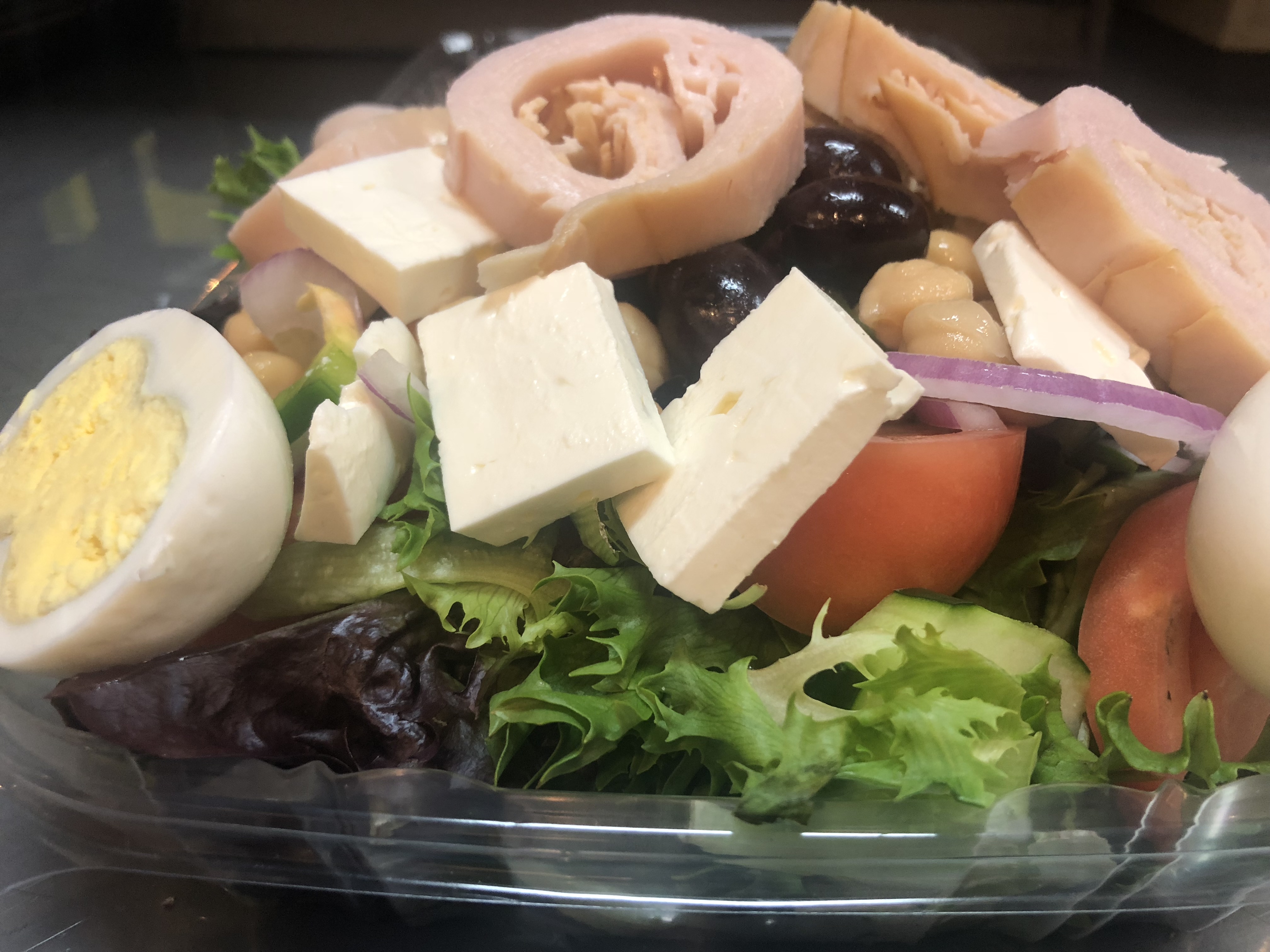 Order Cobb Salad food online from Husky Pizza store, Coventry on bringmethat.com