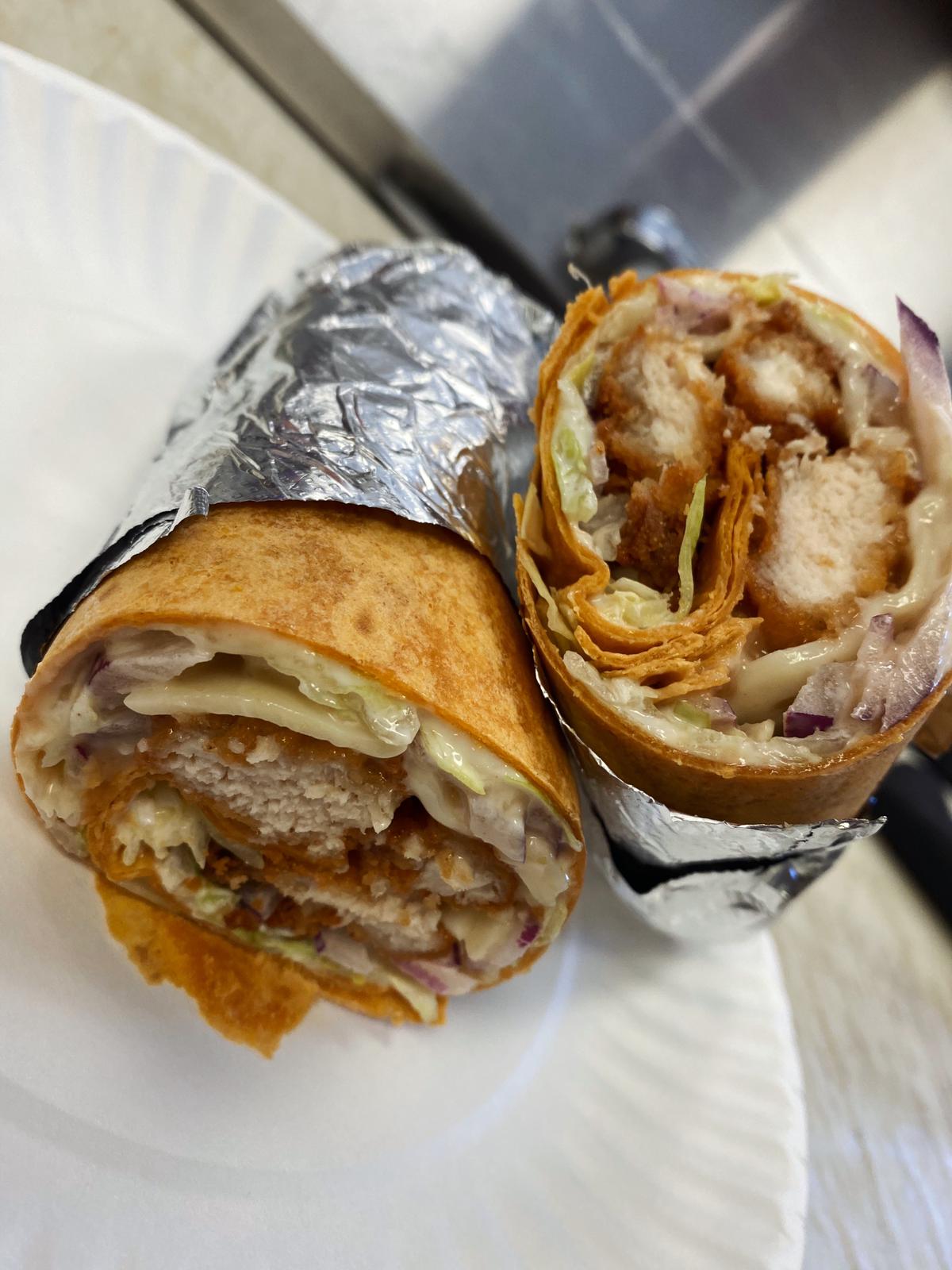 Order Honey Dijon Chicken Wrap food online from D&D Pizza & Subs store, Watertown on bringmethat.com