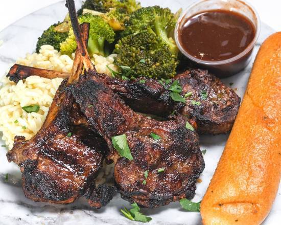 Order Lamb chops food online from S2 Express Grill store, Chicago on bringmethat.com