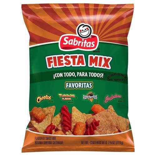 Order Sabritas · Fiesta Mix Snacks (2.8 oz) food online from Mesa Liquor store, Mesa on bringmethat.com