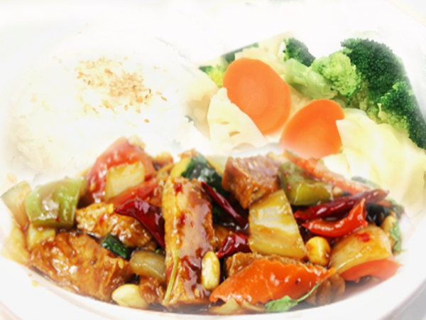 Order Kung Pao Tofu food online from Loving Hut store, San Jose on bringmethat.com