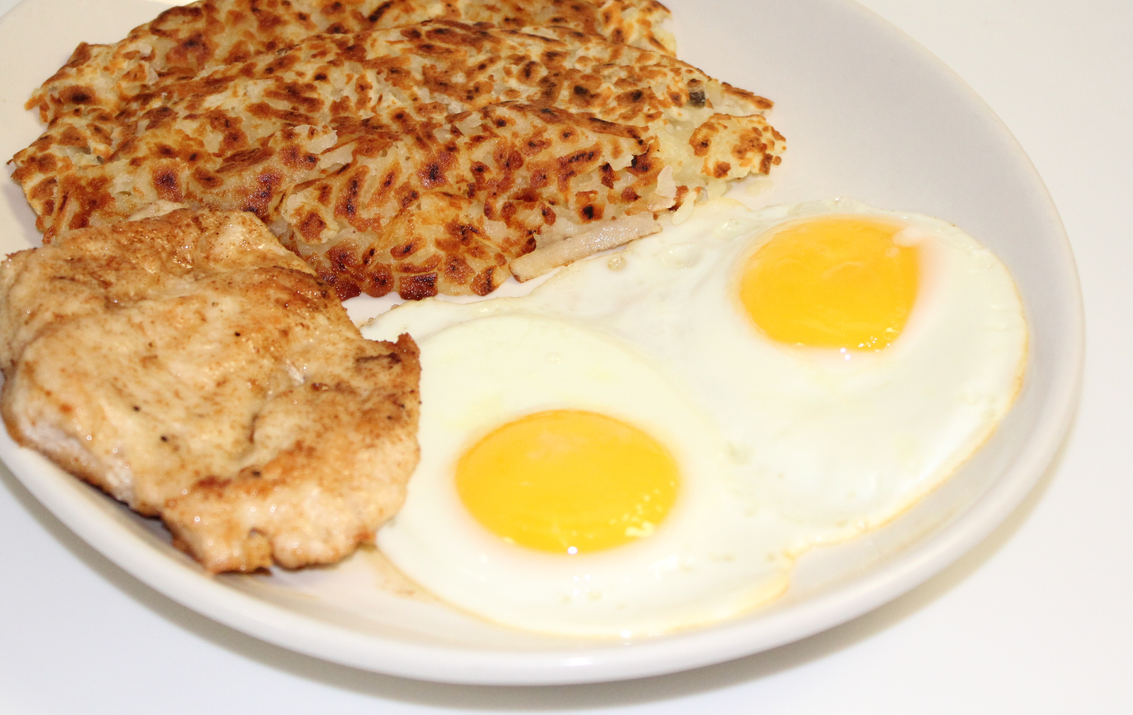Order Grilled Chicken Steak and Eggs food online from Waffle Shop Family Restaurant store, Loves Park on bringmethat.com