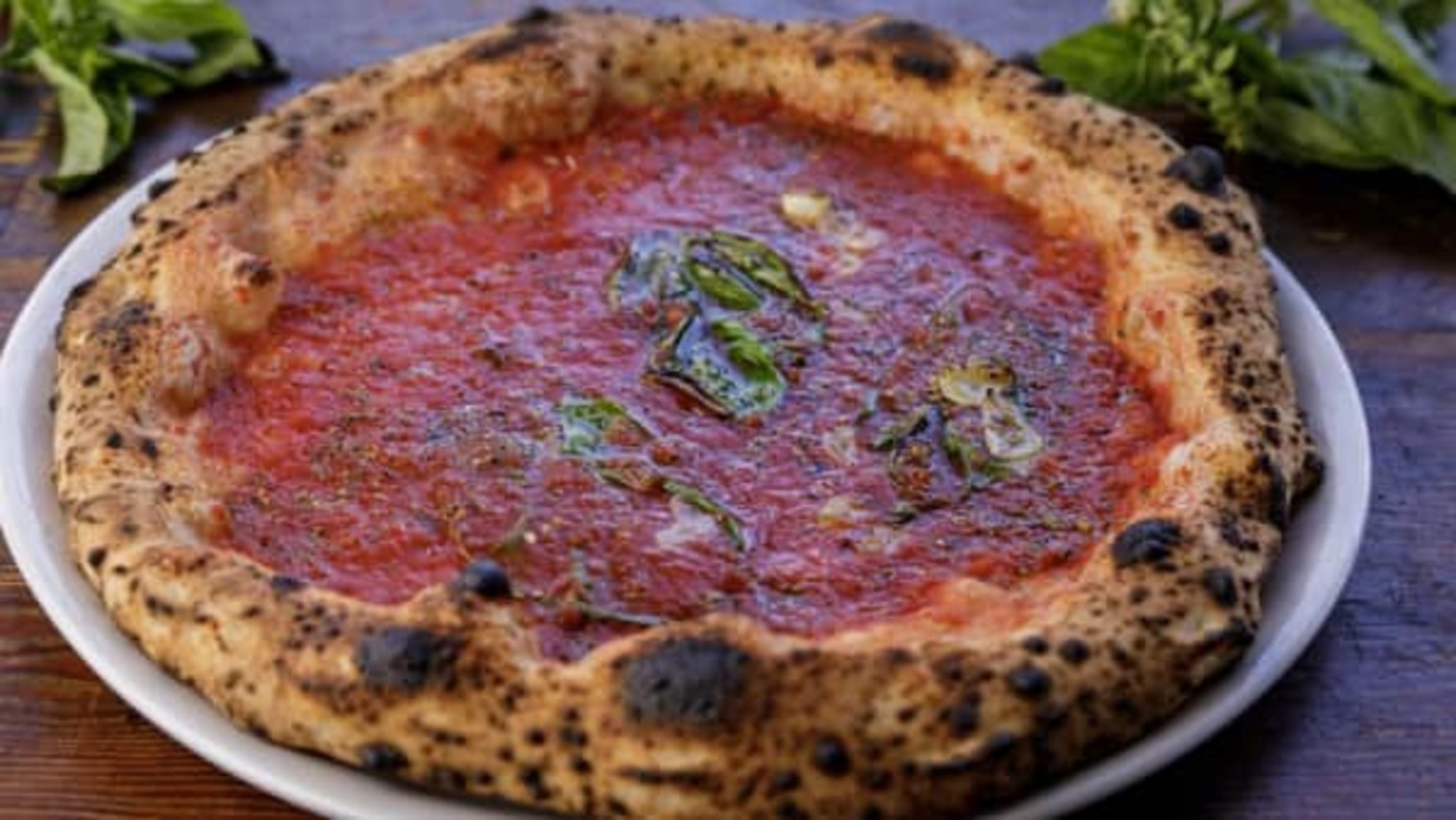Order Marinara (No Cheese) Pizza food online from Centro Pizza store, Burlingame on bringmethat.com