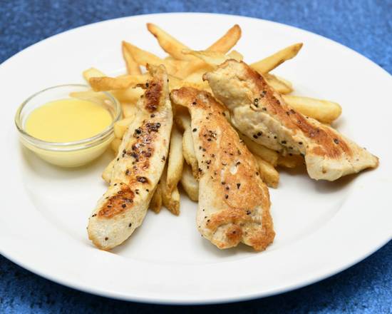 Order Kids Grilled Chicken Fingers food online from Del Frisco Grille store, Fort Worth on bringmethat.com