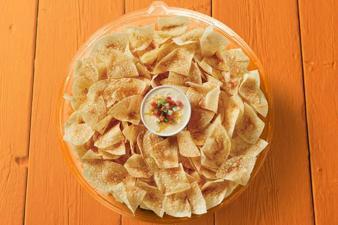 Order Chips & Queso Party Tray food online from Fuzzy's Taco Shop store, Centennial on bringmethat.com