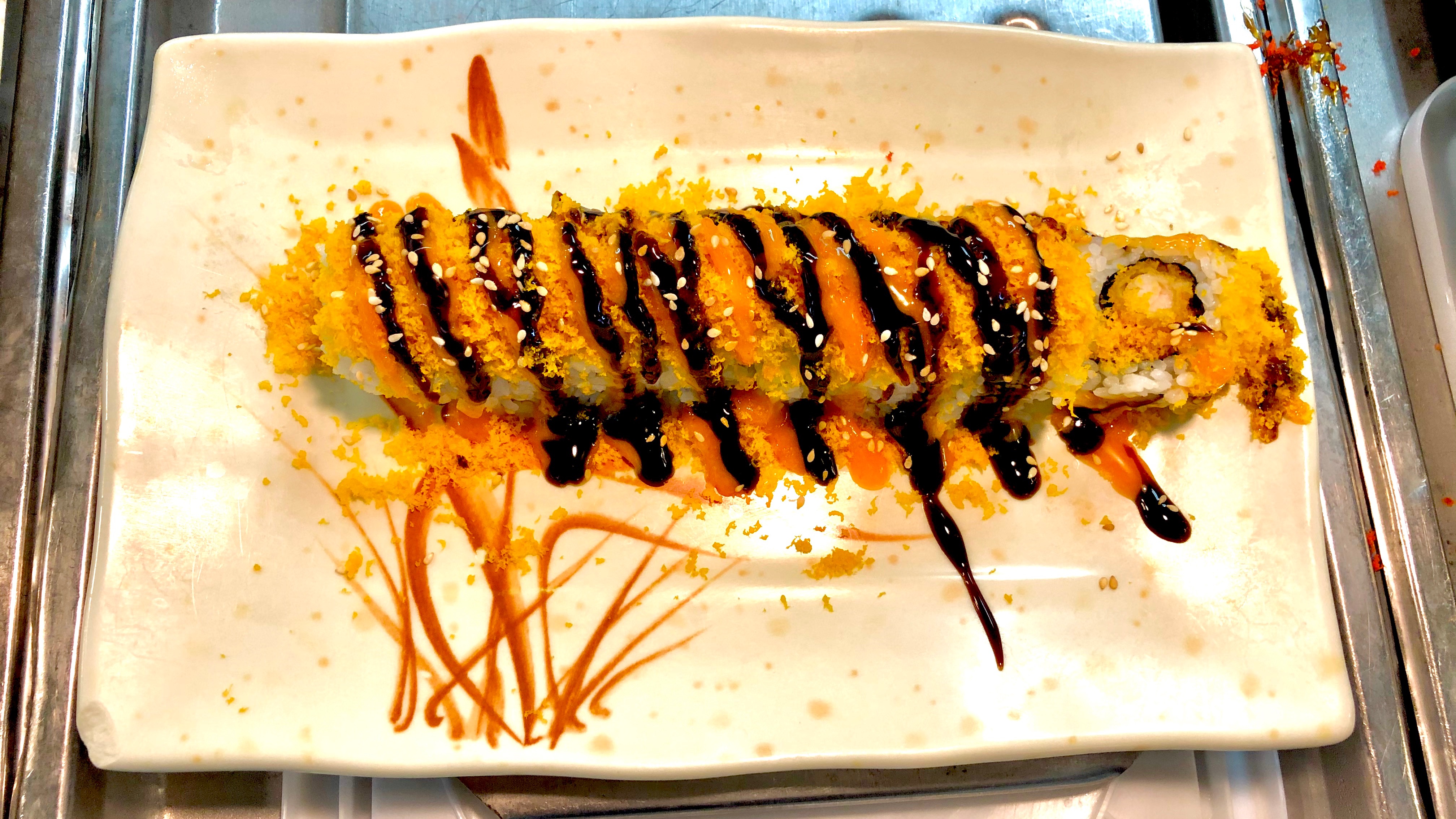 Order SU1. Tempura Shrimp Roll food online from Asian Buffet store, Dayton on bringmethat.com