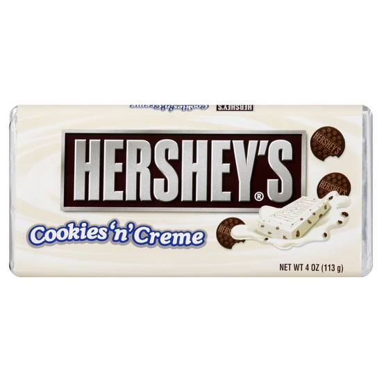 Order Hershey's Cookies 'n' Creme (4 oz) food online from Rite Aid store, Yamhill County on bringmethat.com
