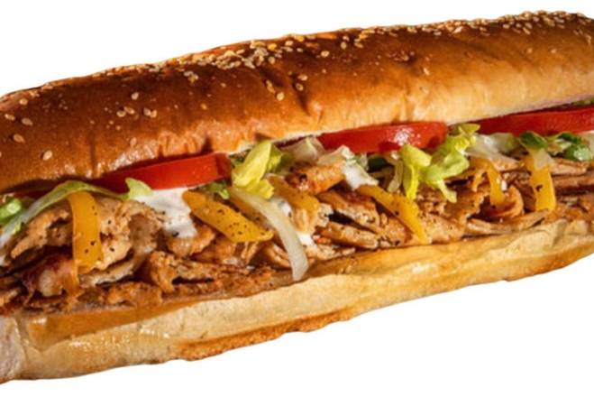 Order Chicken and Cheddar Sandwich food online from Playlist Pizzeria store, Fraser on bringmethat.com