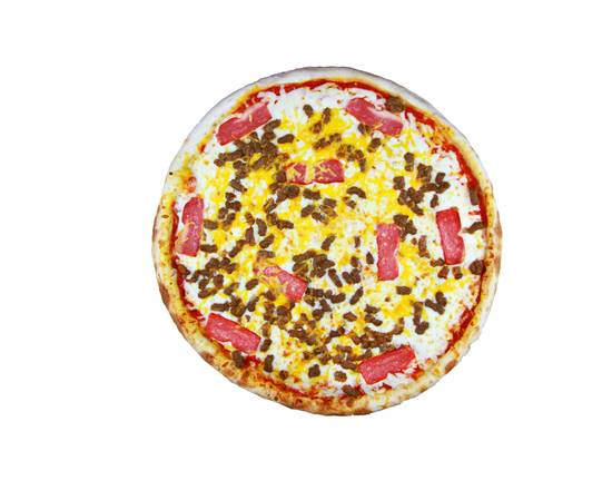 Order  Bacon Double Cheese Burger Pizza food online from Sicilian Pizza And Pasta store, Nashville-Davidson on bringmethat.com