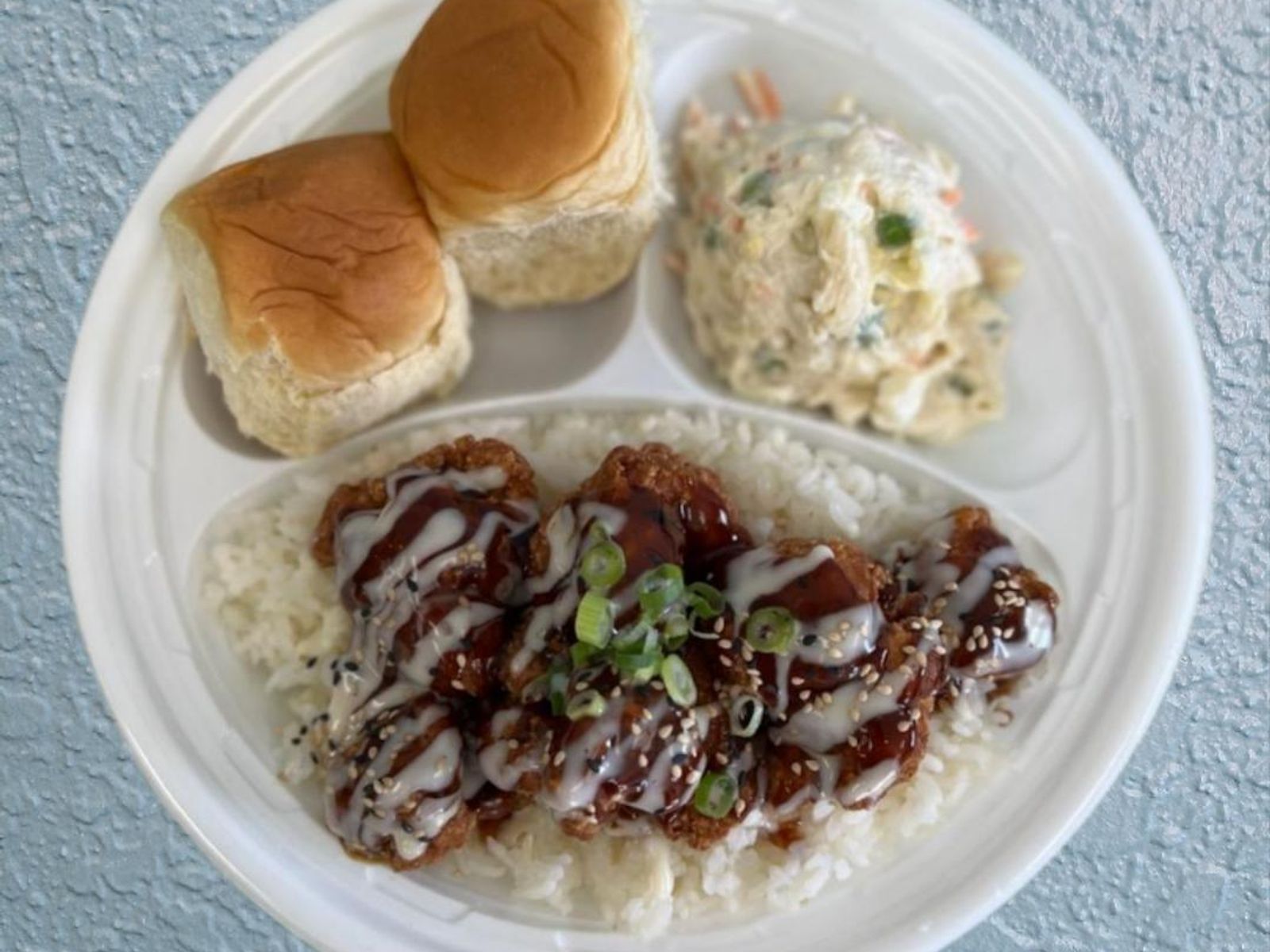Order Fried Chicken Plate Lunch food online from The Poke Shack store, Champaign on bringmethat.com