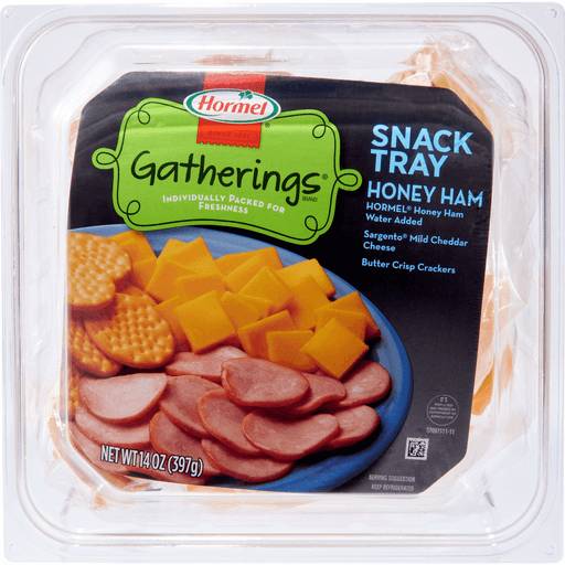 Order Hormel Ham & Cheese Snack Tray (14 OZ) 40223 food online from Bevmo! store, Chico on bringmethat.com