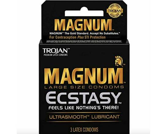 Order Magnum EcstasyLargeSizeCondoms 3 ct food online from McLean Ave Pharmacy store, Yonkers on bringmethat.com