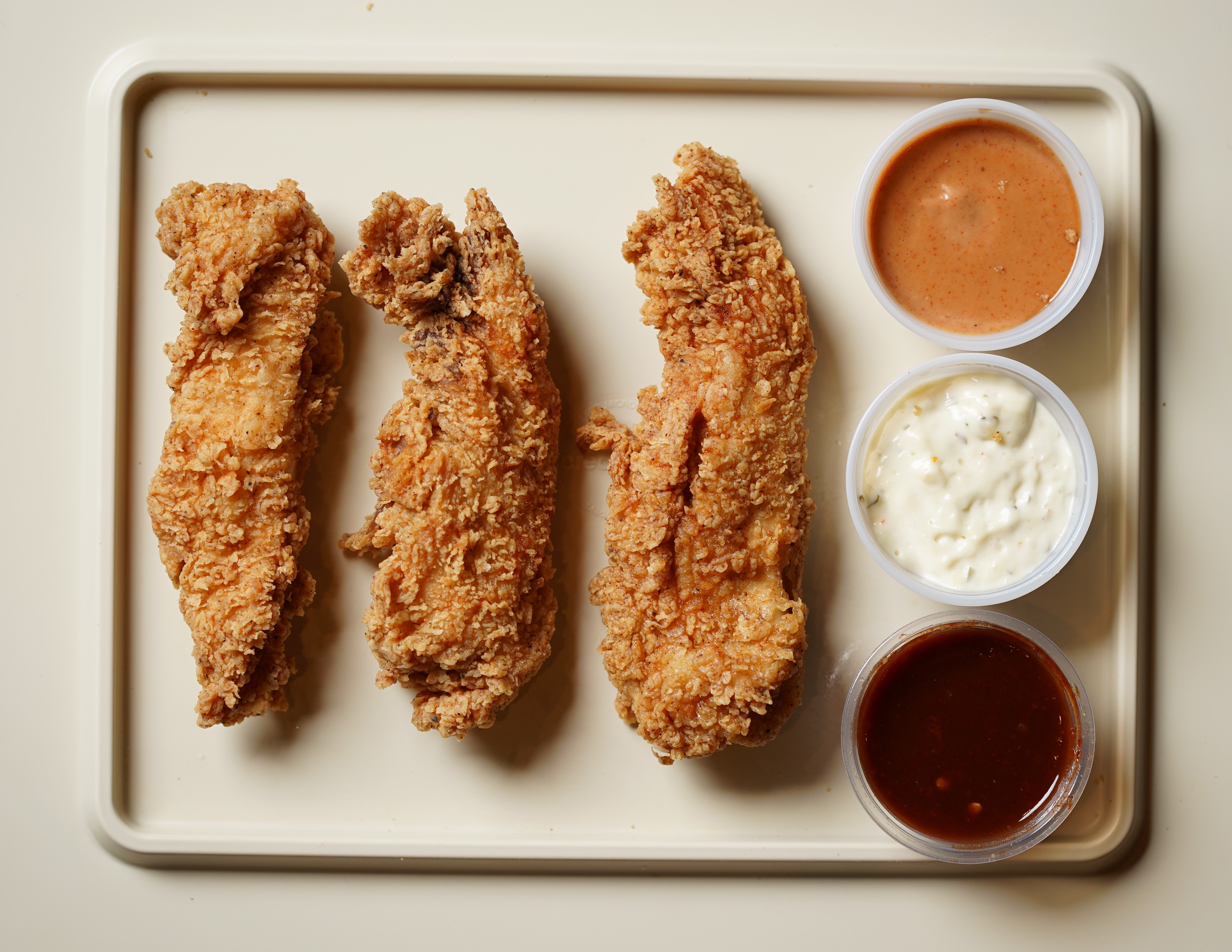 Order Chicken Tenders (4 Pcs) food online from Halal Fried Chicken store, Sunnyvale on bringmethat.com