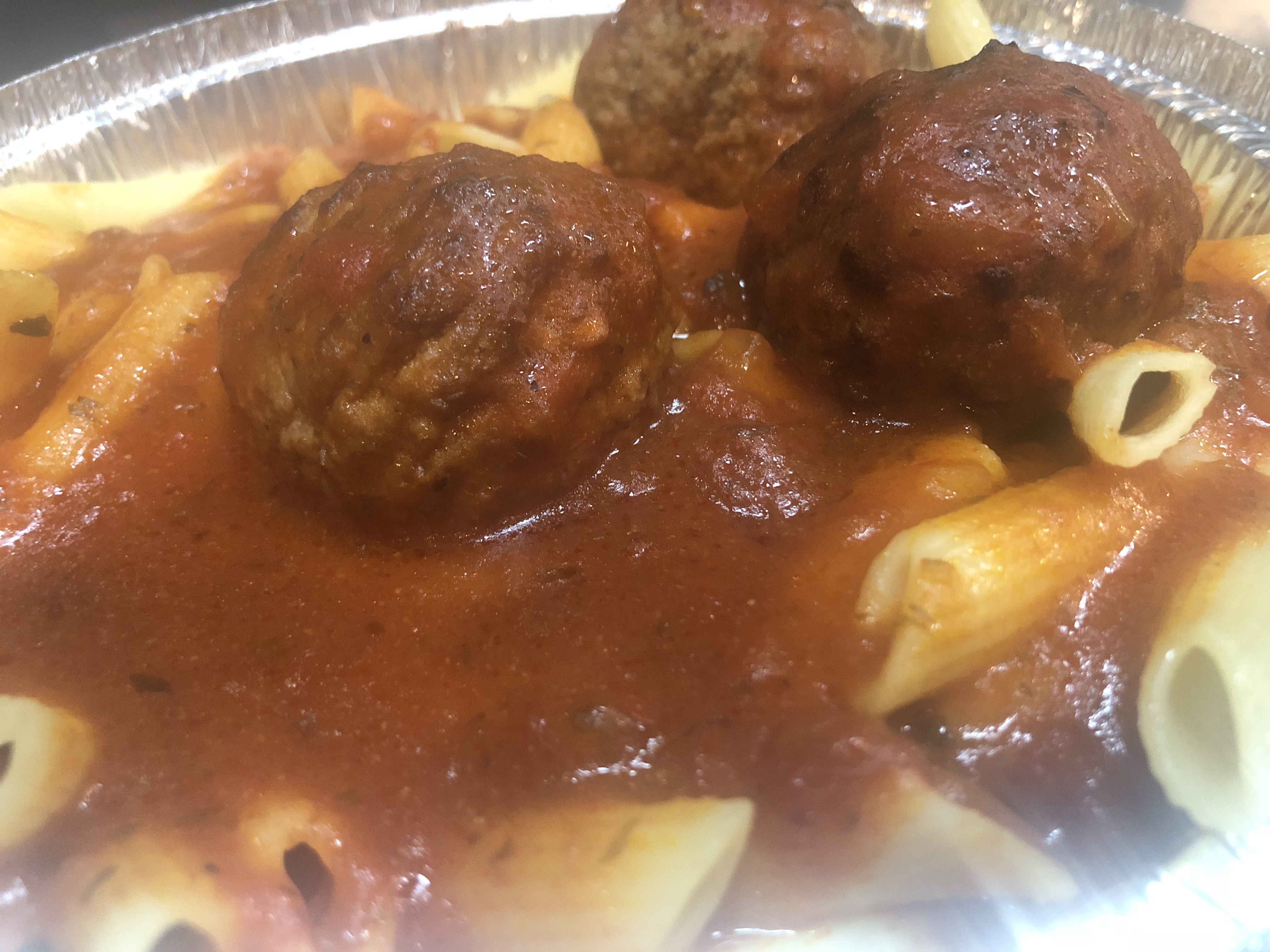 Order Pasta with Meatballs food online from Husky Pizza store, Coventry on bringmethat.com