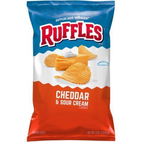 Order Ruffles Cheddar & Sour Cream 8oz food online from 7-Eleven store, West Columbia on bringmethat.com