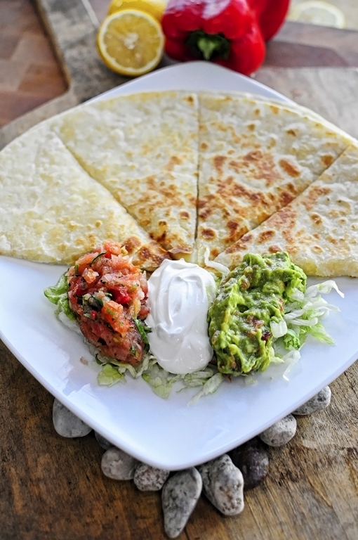 Order Cheese Quesadilla food online from Pizza World store, Los Angeles on bringmethat.com