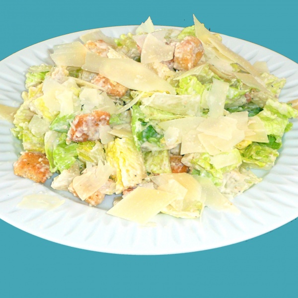 Order Caesar Salad food online from North Beach Gyros store, San Francisco on bringmethat.com