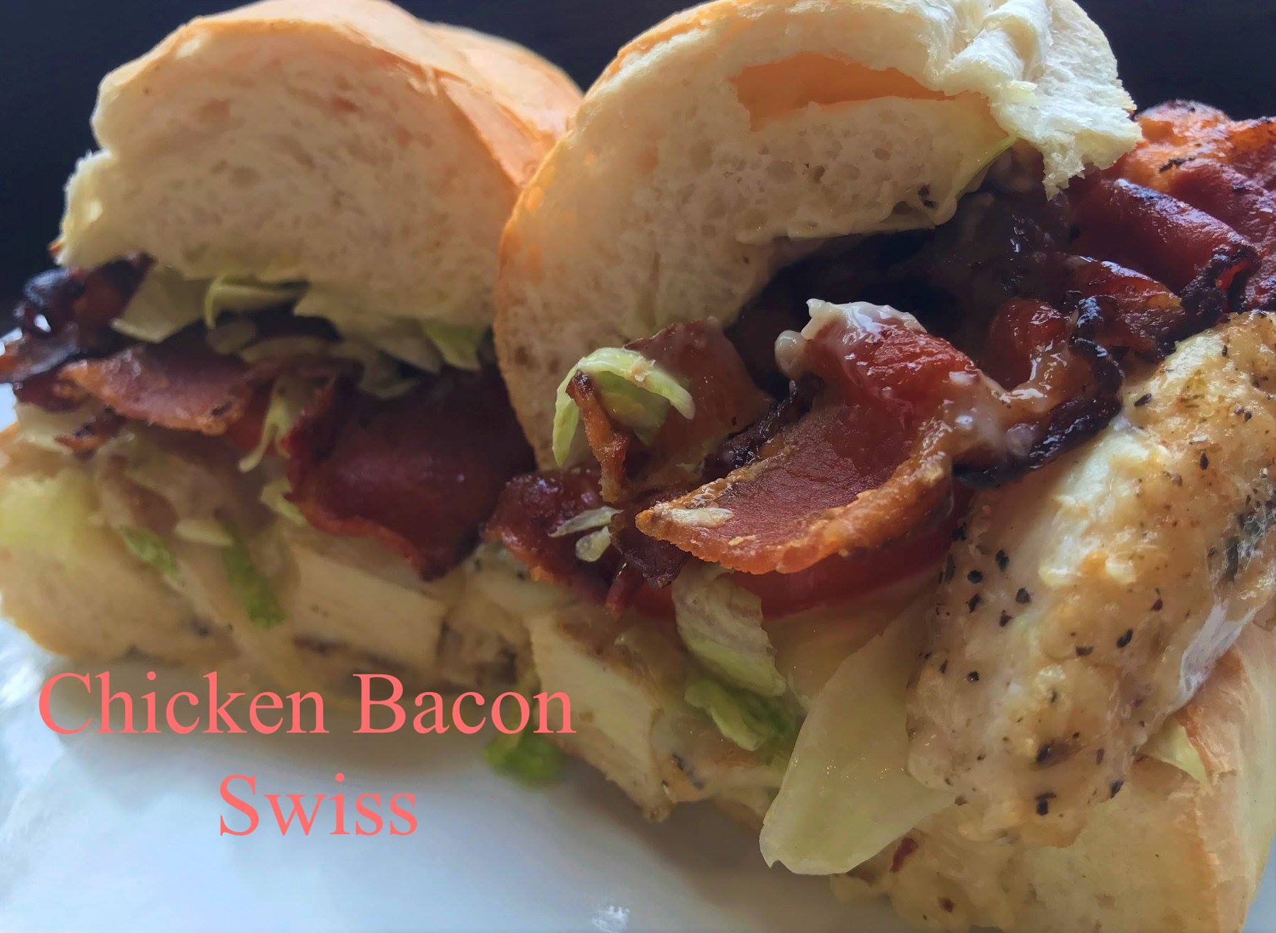 Order Chicken Bacon Swiss food online from Frankie Chicago Style Pizza store, Maple Grove on bringmethat.com