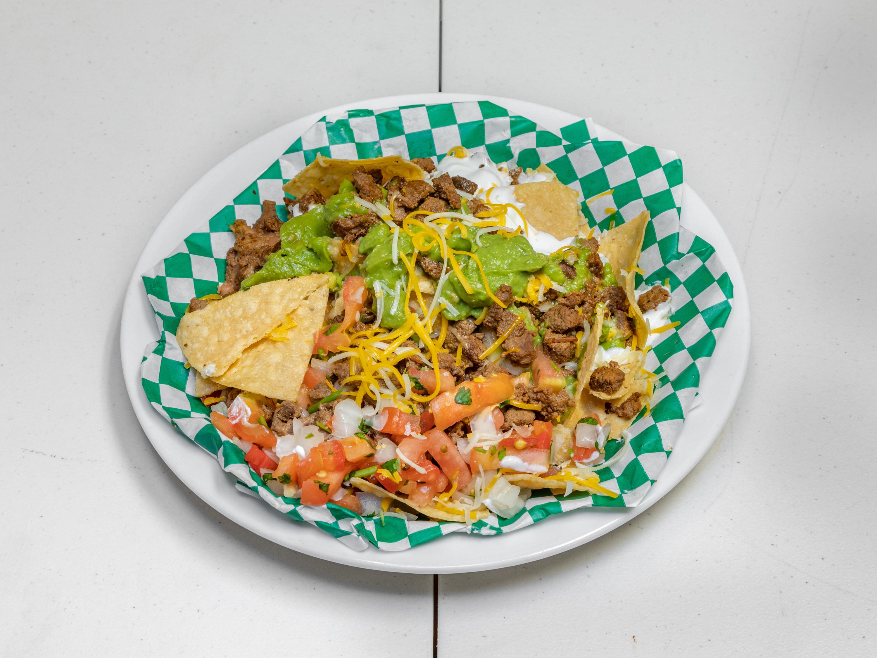 Order Super Nachos food online from Adalberto Mexican store, Scottsdale on bringmethat.com