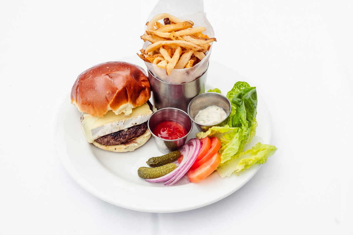 Order Truffle and Brie Burger food online from Mon Ami Gabi store, Bethesda on bringmethat.com